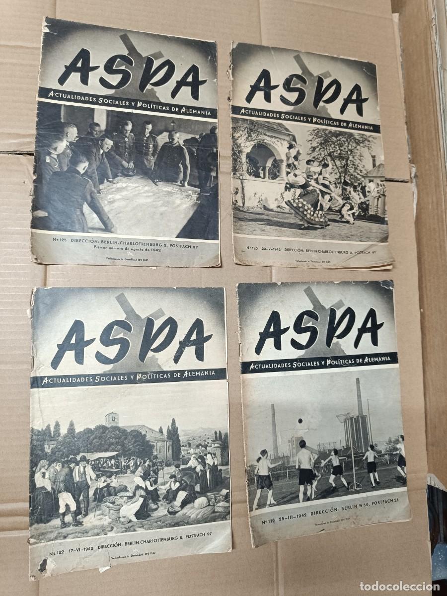 Militaria: LOTE DE 4 ANTIGUAS REVISTAS ASPA, ACTUALIDAD POLITICA ALEMANA EN ESPA&Ntilde;OL, SEGUNDA GUERRA MUNDIAL P12