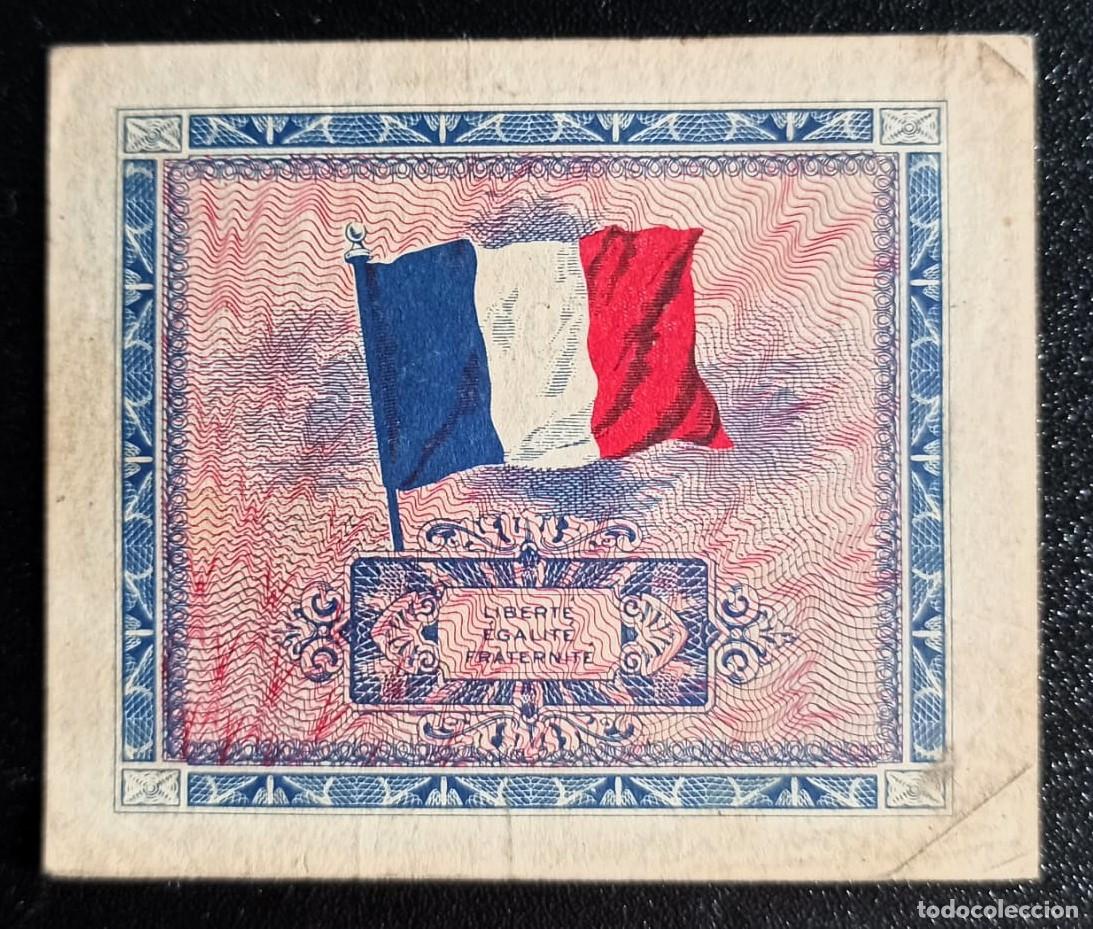 Military Antiques: Francia 5 francos Moneda militar aliada ( II Guerra Mundial ) 1944 Lote 8802