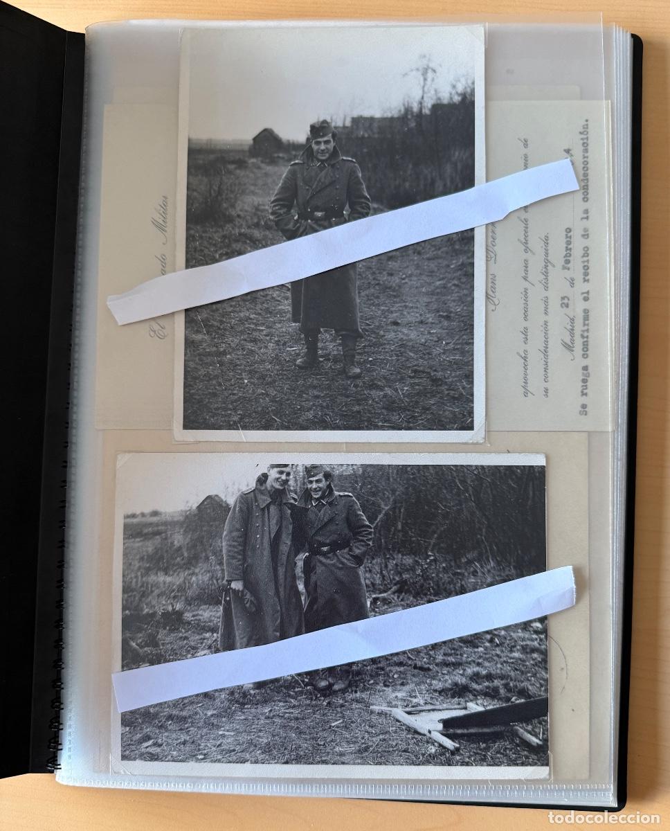 Militaria: DIVISION AZUL: CONCESIONES Y DOCUMENTOS DE UN BRIGADA DE LA DIVISION AZUL