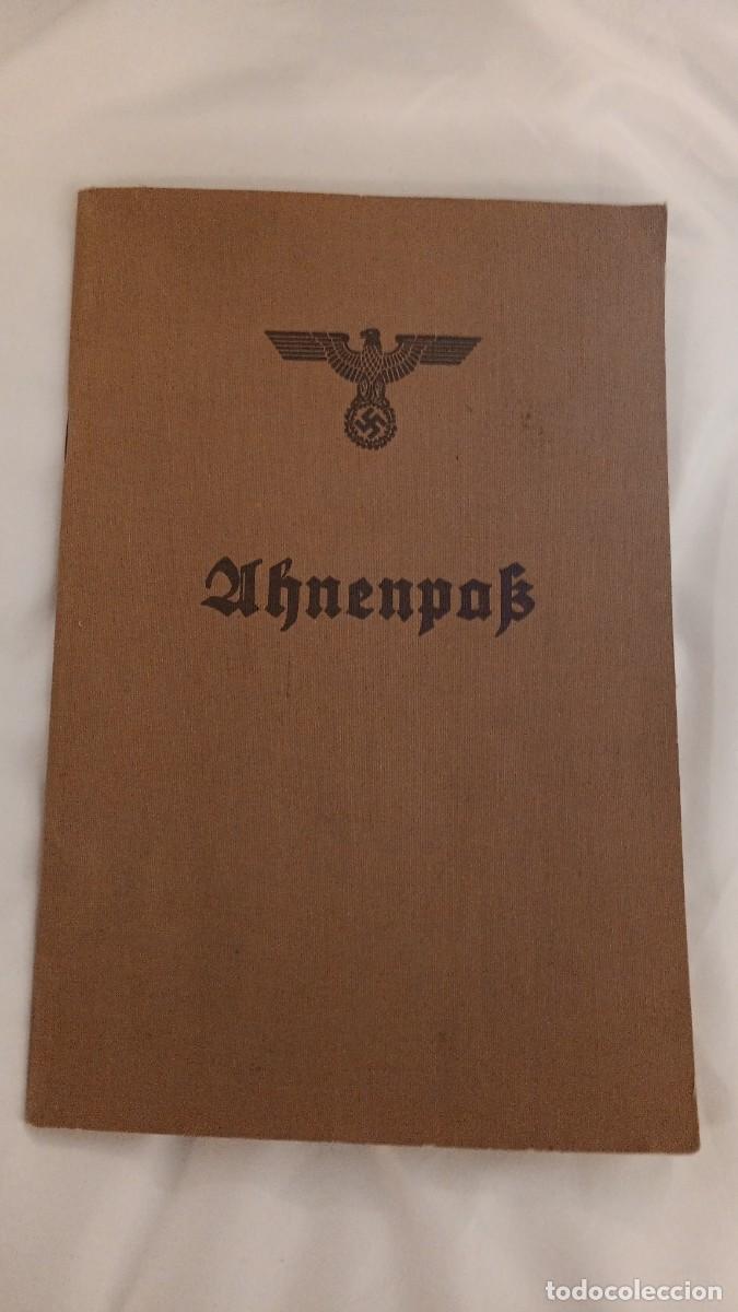 Militaria: Certificado de pureza aria Alemania