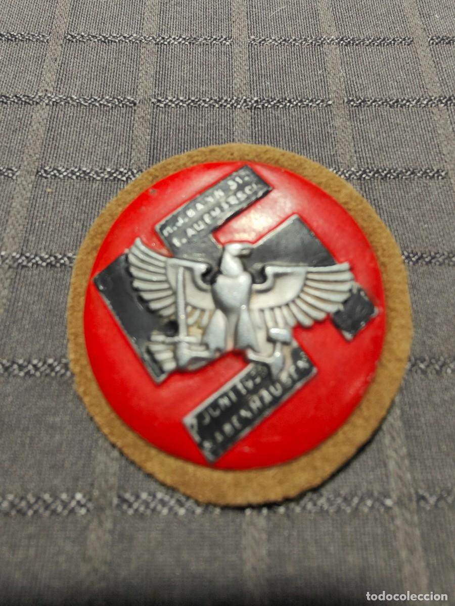 Militaria: Metal plate Plakette Abzeichen 50mm