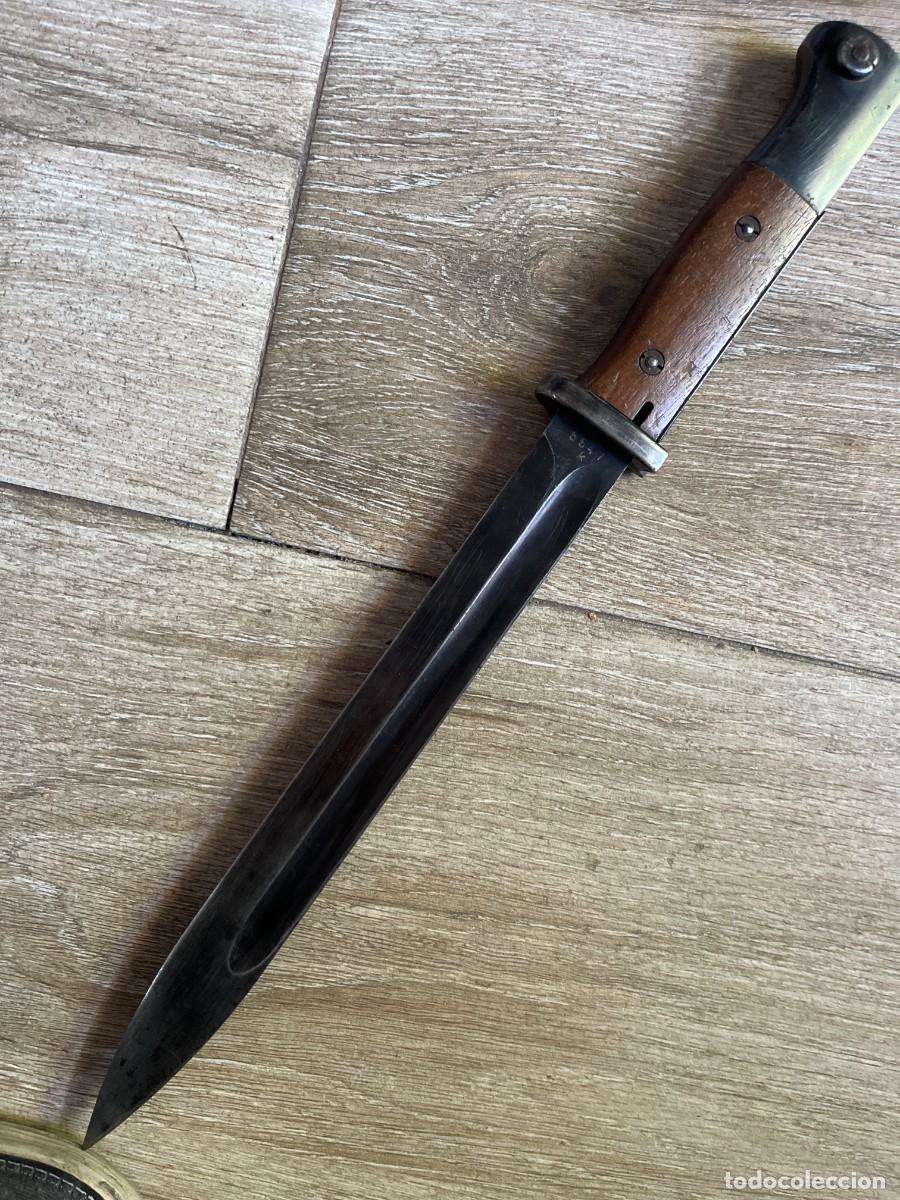 Militaria: Bayoneta Fusil Aleman Mauser Karabiner 98k