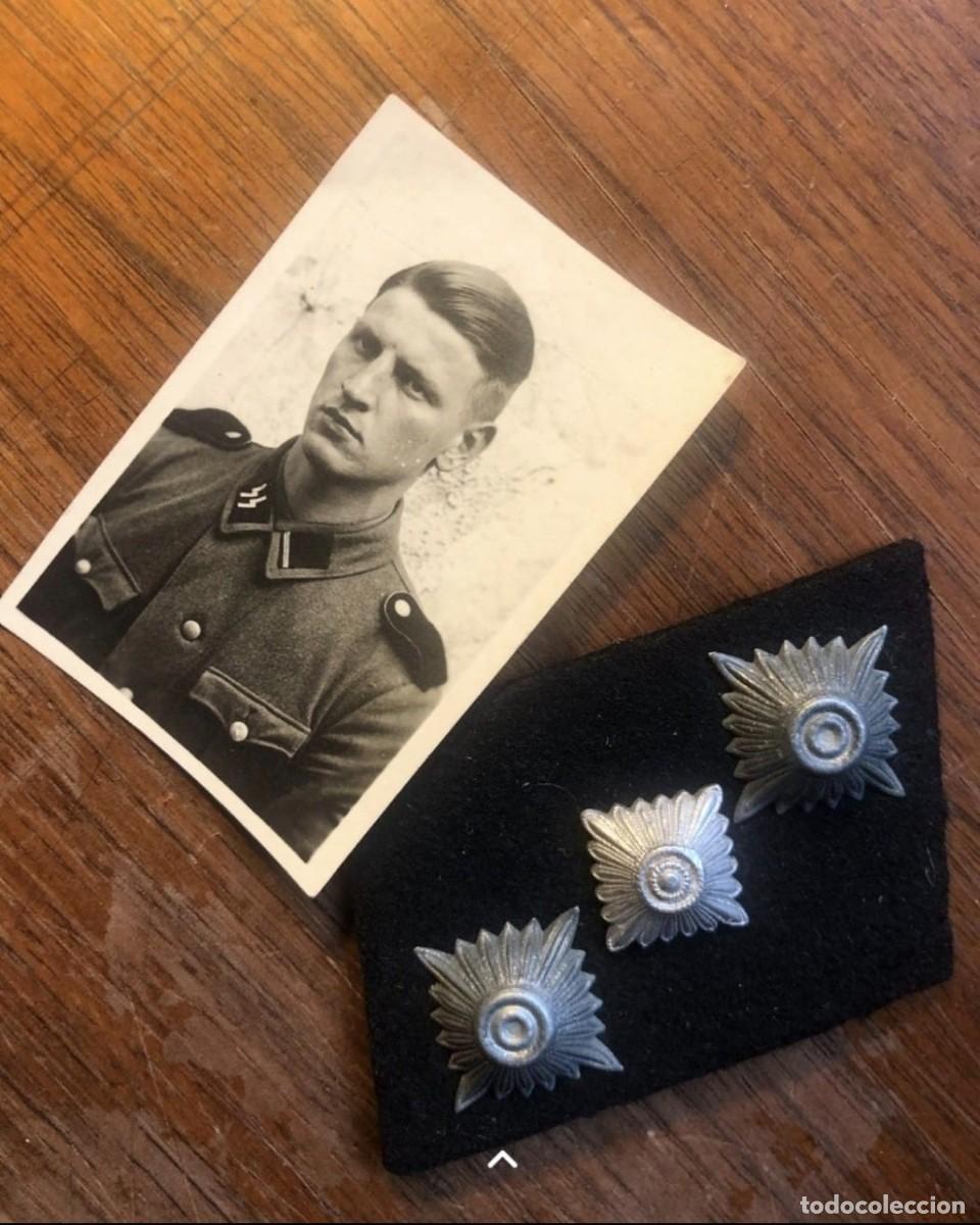 Militaria: Parche de oficial ss