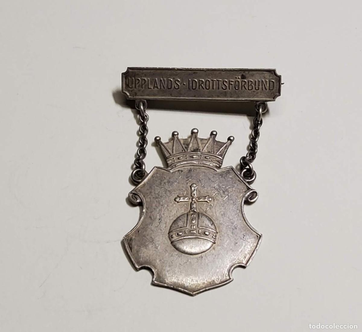 Militaria: MEDALLA DE PLATA AL MERITO CIVIL DE SEGUNDA CLASE DE SUECIA.2&ordf; GUERRA MUNDIAL