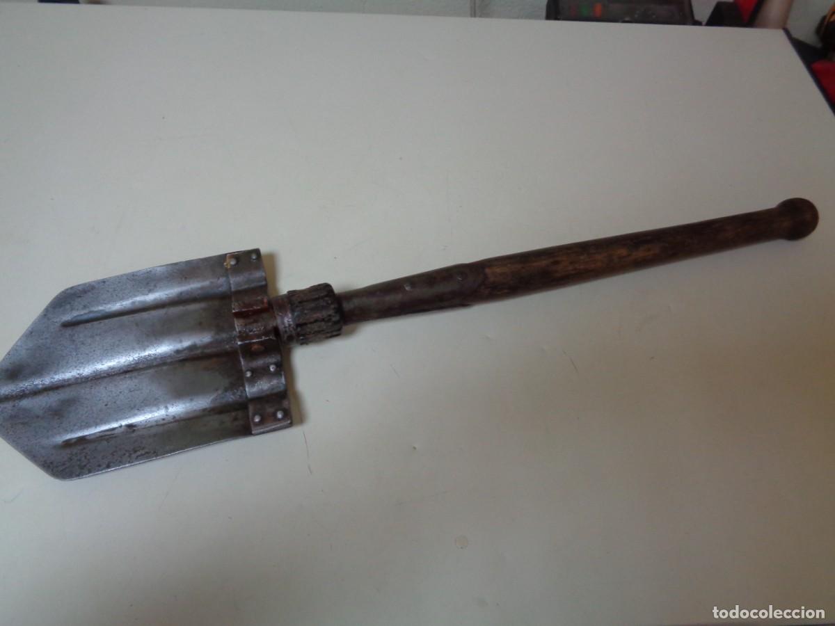 Militaria: pala trinchera alemana segunda guerra mundial