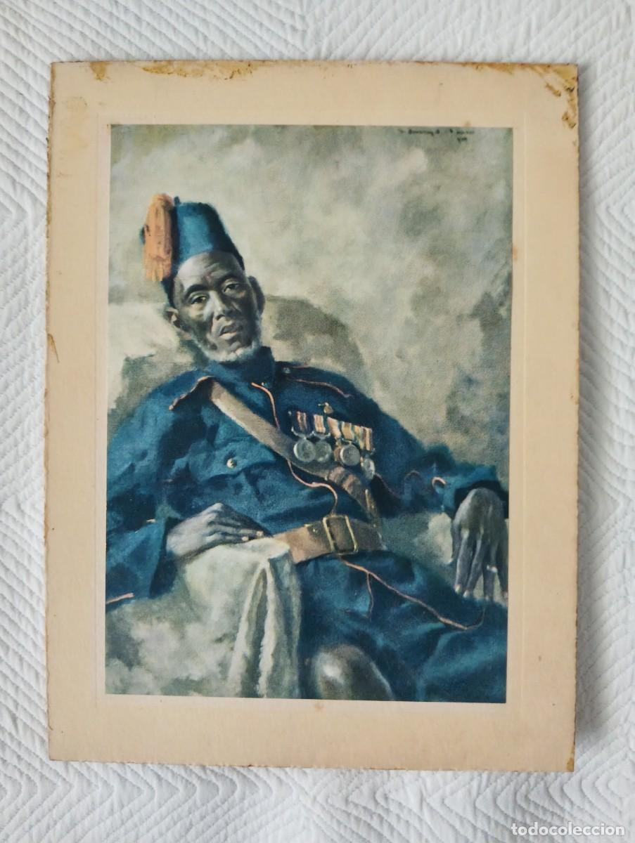 Militaria: Fotograf&iacute;a veterano guerra de &Aacute;frica