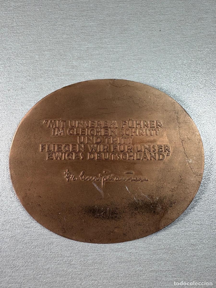 Militaria: Medalla de mano del NSFK,numerada - Foto 2
