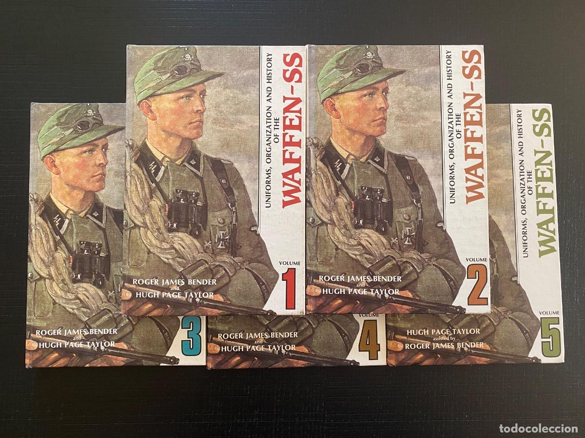 Militaria: Uniforms, Organization and History of the Waffen-SS -- Vol. 1,2,3,4,5.