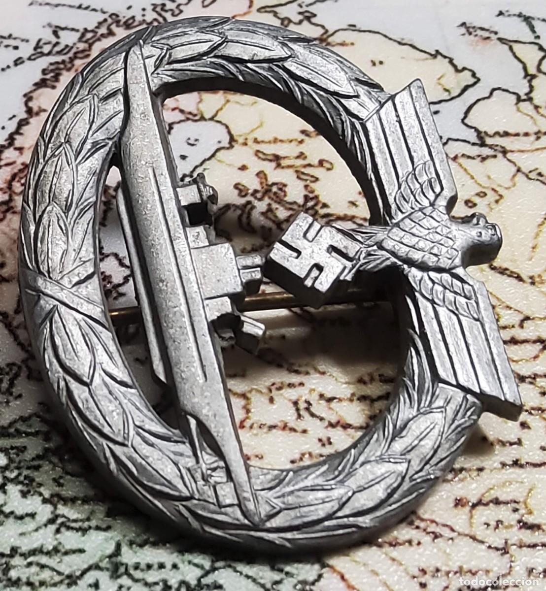 Militaria: INSIGNIA MIEMBRO TRIPULACION U-BOAT.SUBMARINOS DE ALEMANIA.2&ordf; GUERRA MUNDIAL