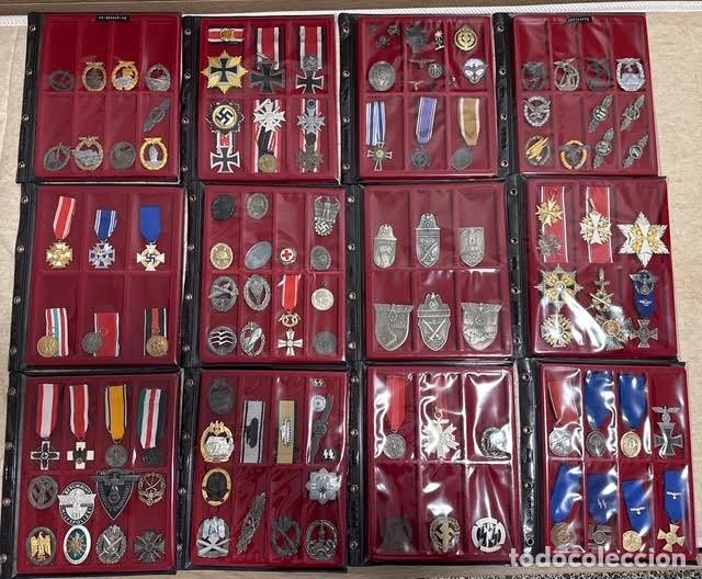 Militaria: Gran coleccion REPLICAS de condecoraciones alemanas ww2