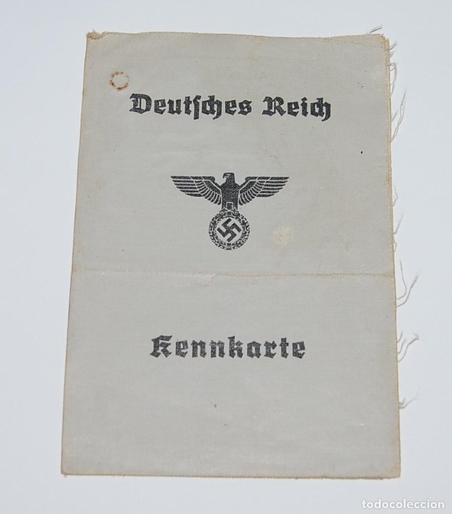 Militaria: KENNKARTE - DOCUMENTO DE IDENTIDAD DEL TERCER REICH