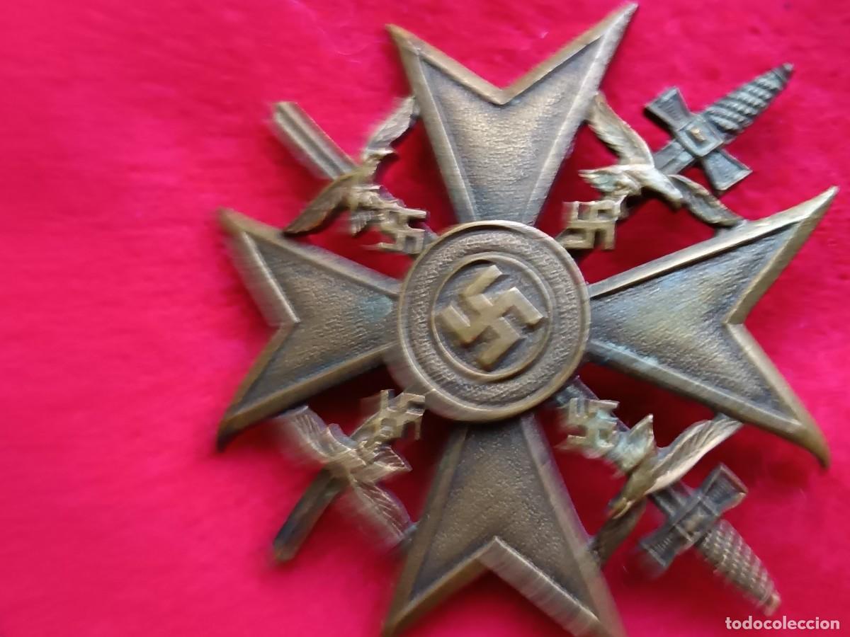Militaria: Cruz de Espa&ntilde;a o Spanienkreuz c espadas