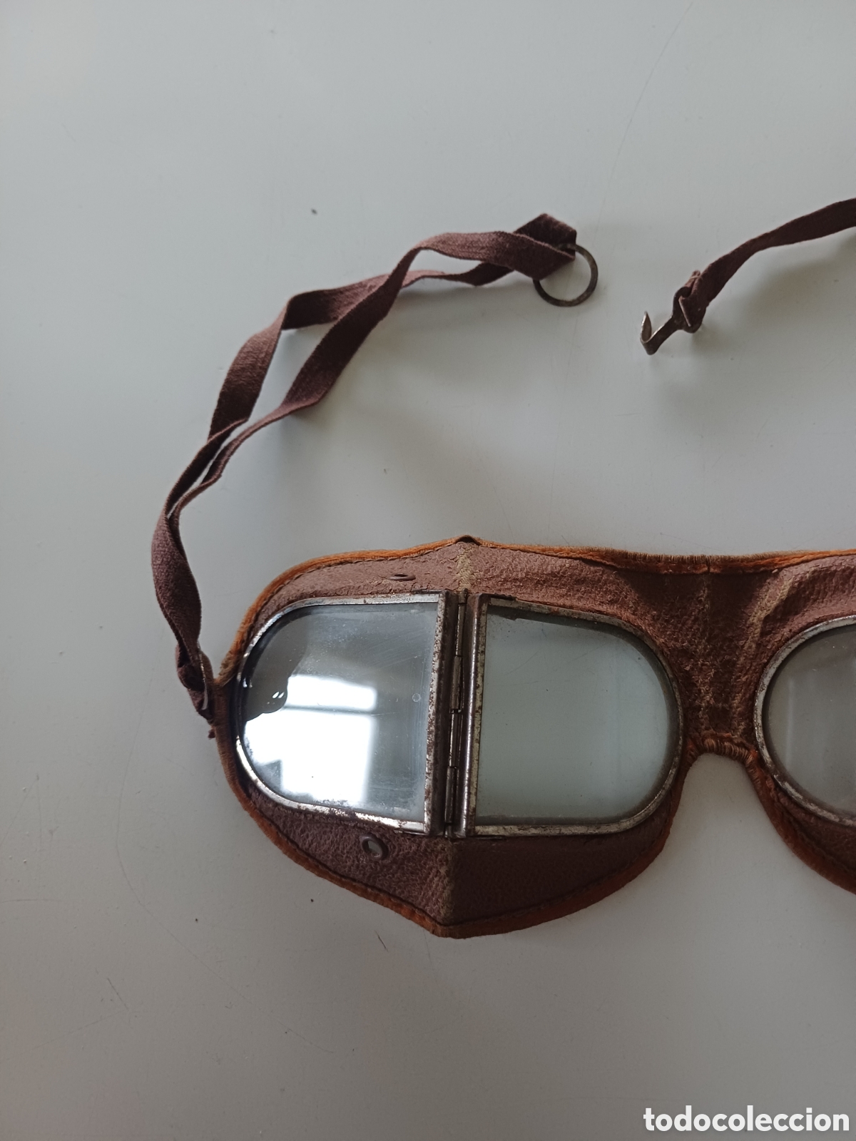 Militaria: Antiguas gafas del ejercito - Foto 2