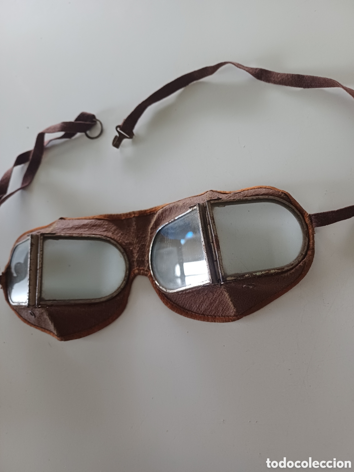 Militaria: Antiguas gafas del ejercito - Foto 3