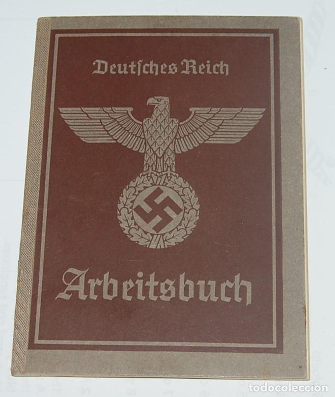 Militaria: ARBEITSBUCH SEGUNDO MODELO - TERCER REICH
