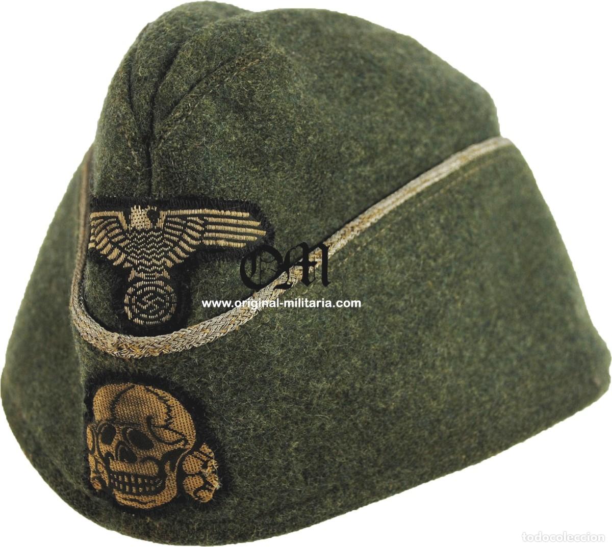 Militaria: Waffen-SS/ Gorro de Campo M40 de Oficial Adscrito a un Ordensburg