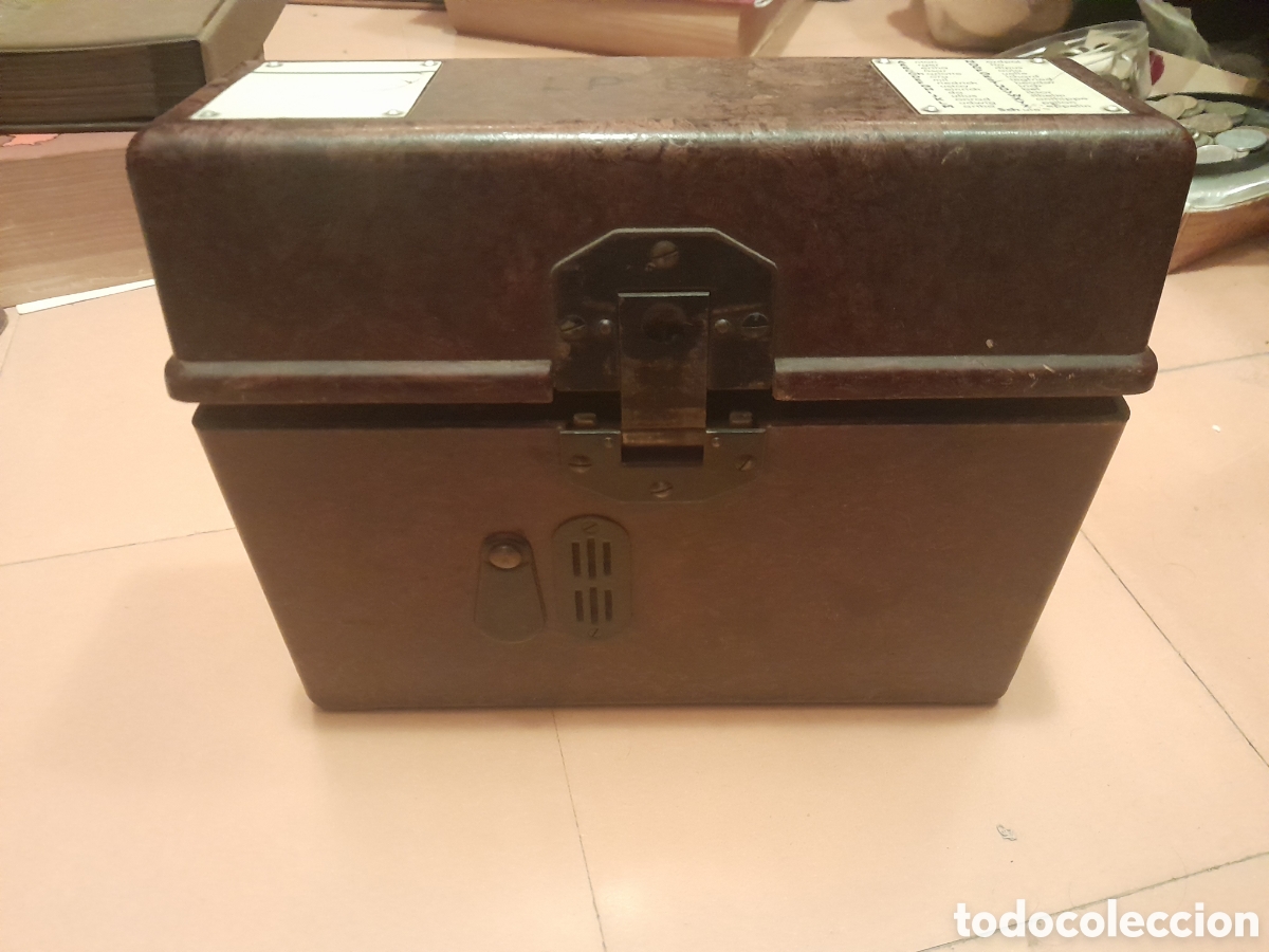 Militaria: Telefono militar de campa&ntilde;a alemana del 3 Reich