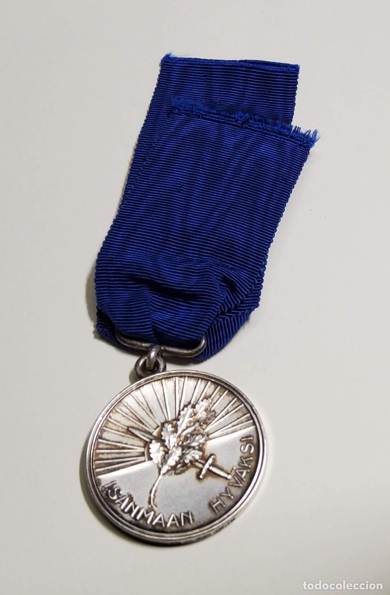 Militaria: MEDALLA DE PLATA.ORDEN DE LA ROSA BLANCA DE 1&ordf; CLASE DE FINLANDIA.2&ordf;GUERRA MUNDIAL.
