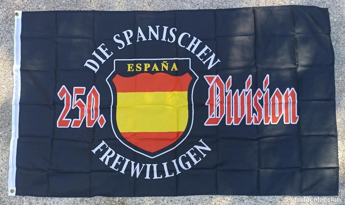 Militaria: Bandera Die Spanischen Freiwilligen, Divisi&oacute;n Azul (III Reich Hitler- Nazi- Alemania) WWII