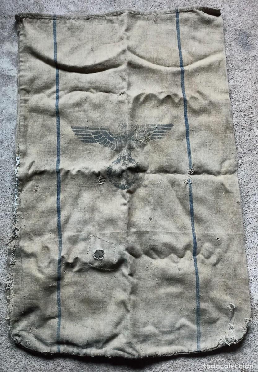 Militaria: Saco original alem&aacute;n Deutsche Whermacht (III Reich Hitler- Nazi- Alemania) WWII de 1939