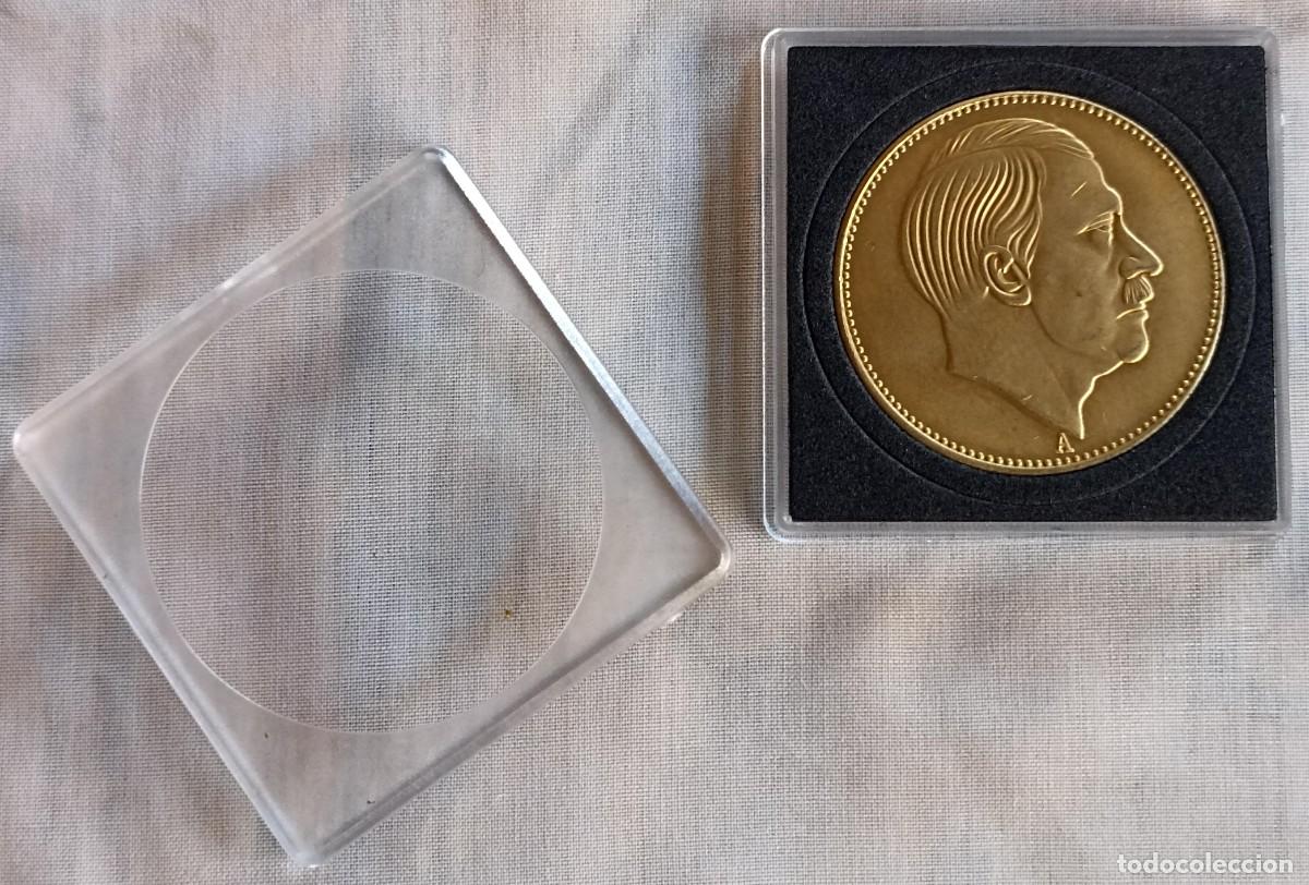 Militaria: Moneda Adolf Hitler 1942 (III Reich Hitler- Nazi- Alemania) WWII