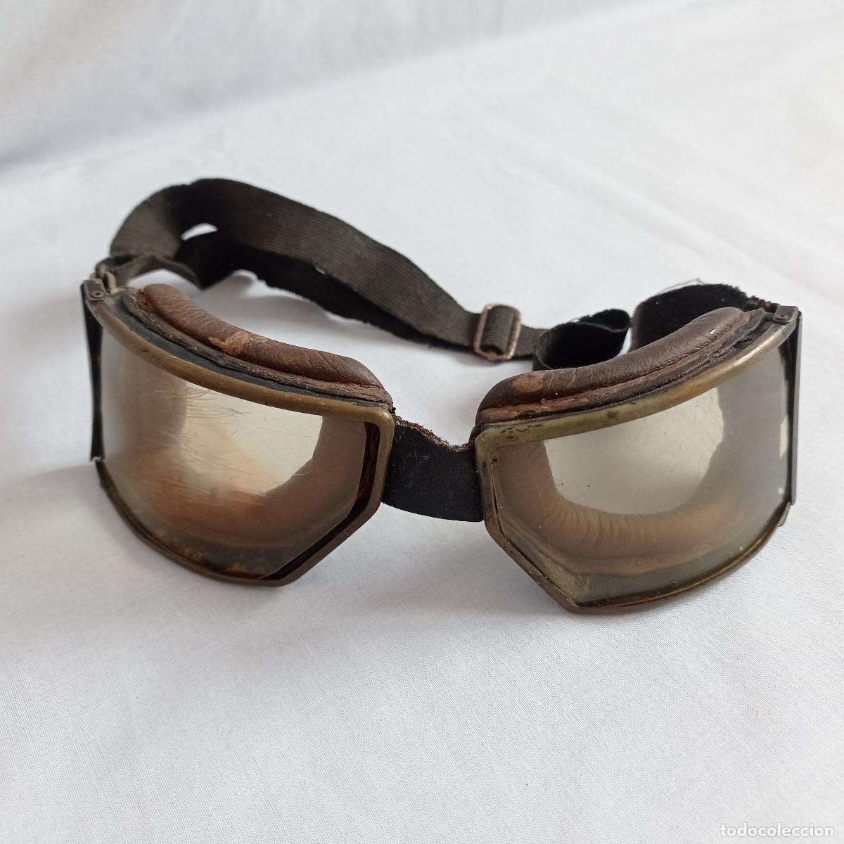 Militaria: ALEMANIA - GAFAS MOTORISTA WEHRMACHT - WW2