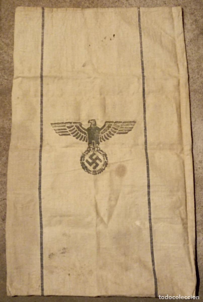 Militaria: Saco alem&aacute;n Deutsche Whermacht (III Reich Hitler- Nazi- Alemania) WWII
