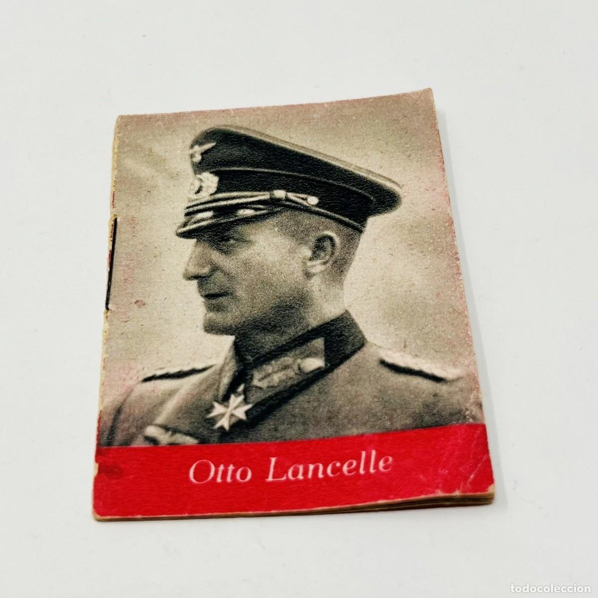Militaria: Mini Libro WHW Helden der Wehrmacht Otto Lancelle 1942/43 Original Alemania