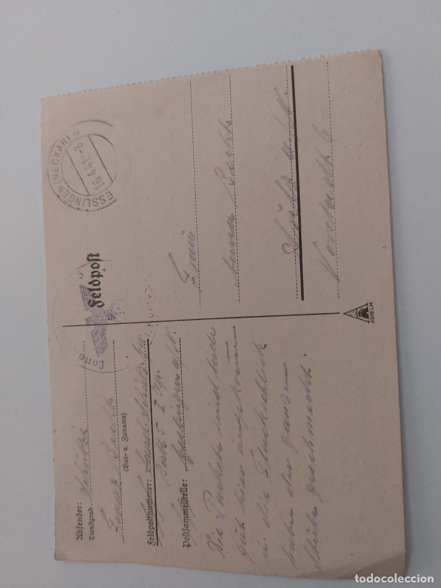 Militaria: Carta Feldpost II Guerra Mundial inidad campos prisioneros de Guerra