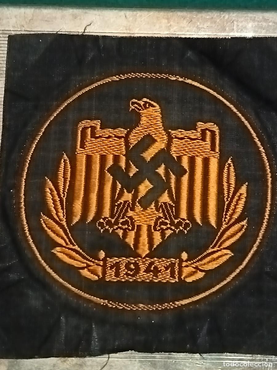 Militaria: Distintivo de tela de Deporte de Alemania