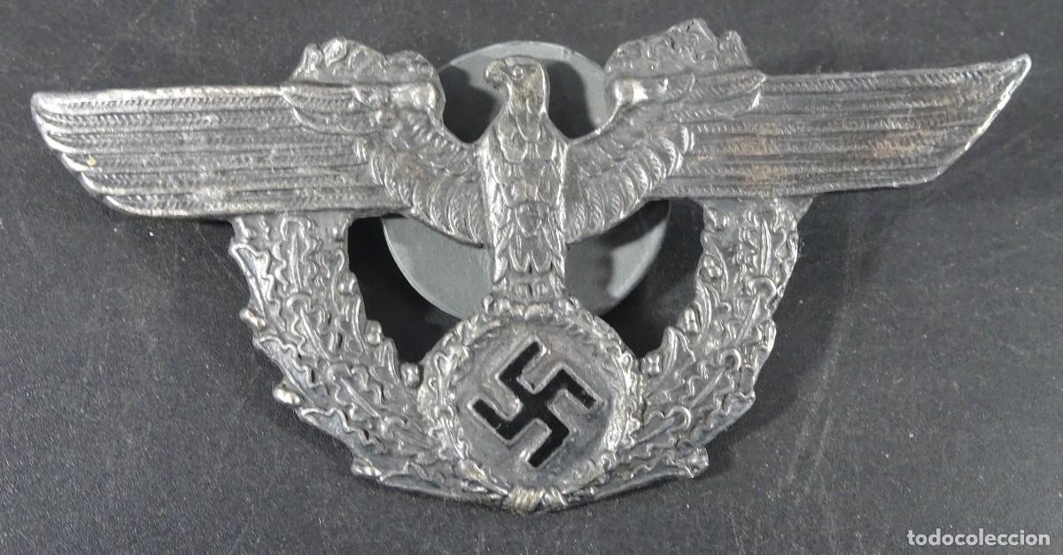 Militaria: ANTIGUO BROCHE METAL, NAZIS, ESV&Aacute;STICA, SWASTIKA, FIRMADA RZM, II GUERRA MUNDIAL, VER FOTOS