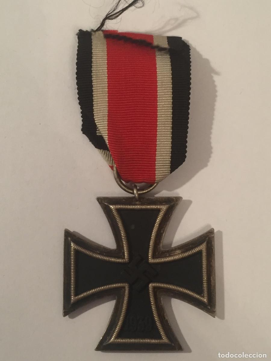 Militaria: Cruz de hierro segunda clase marcaje 44
