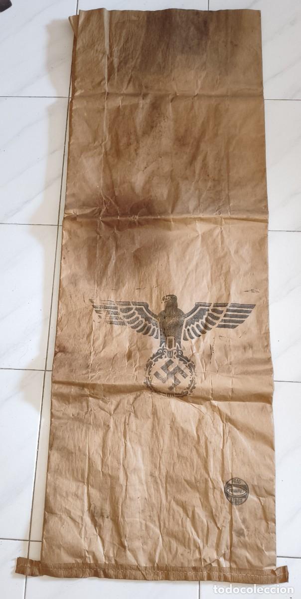 Militaria: Bolsa / Saco de papel de Alemania 1944. Original.