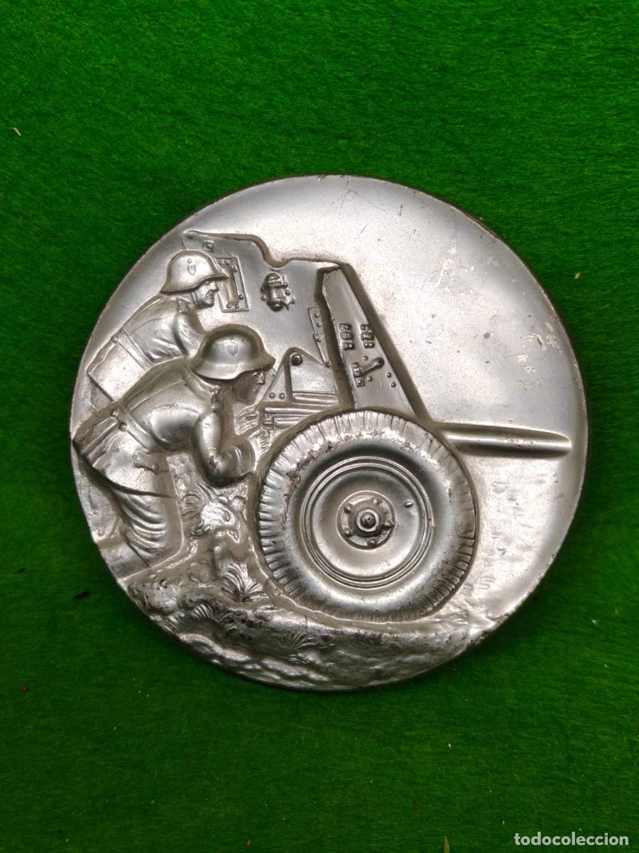 Militaria: placa patri&oacute;tica de Panzer Abwehrsabteilung