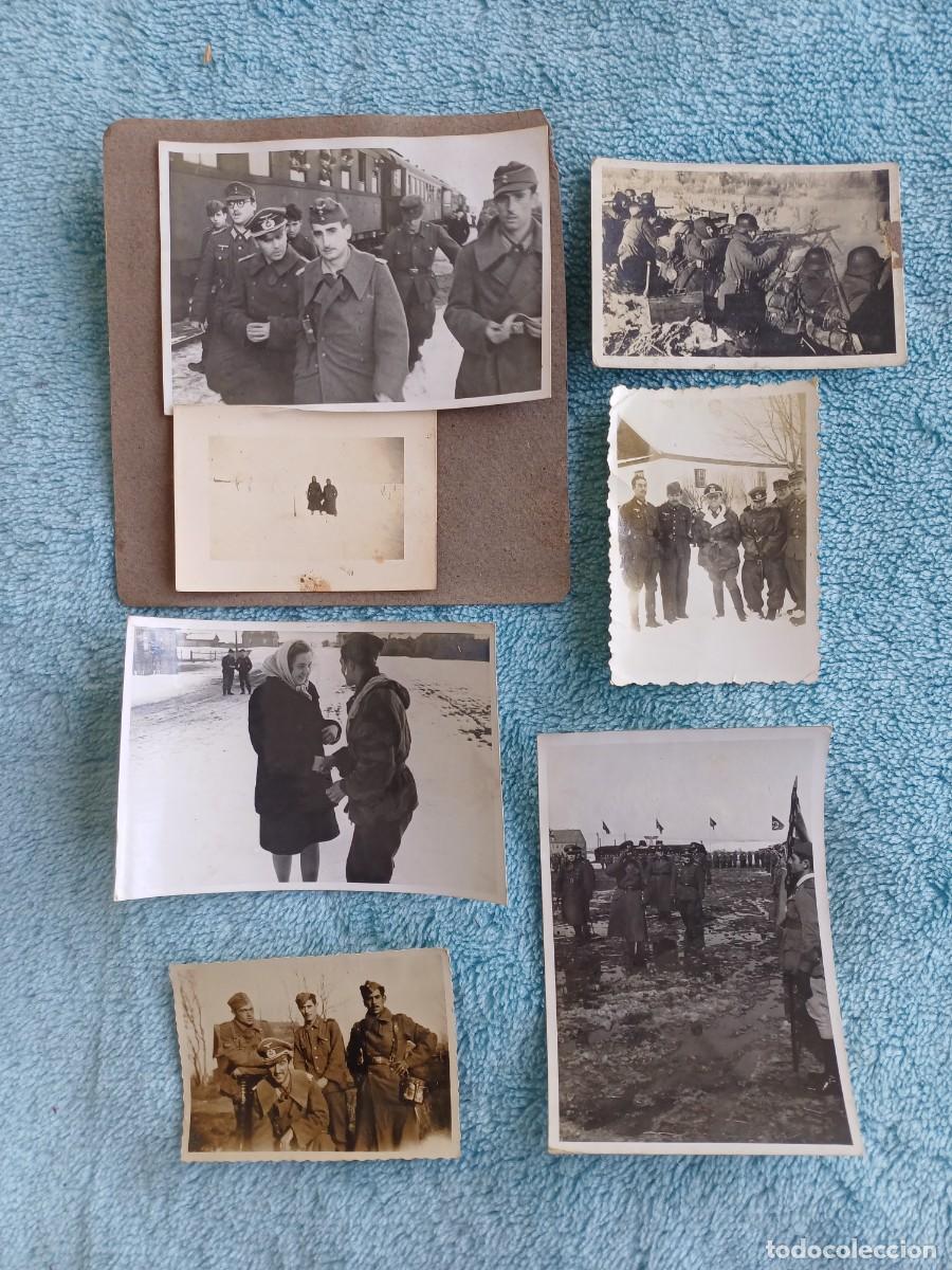 Militaria: Division Azul. Fotos originales.