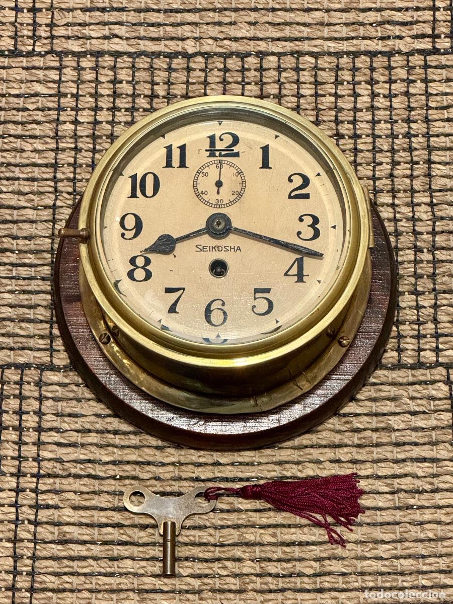 Military Antiques: RELOJ DE BITACORA -ARMADA IMPERIAL JAPONESA -SEIKOSHA - SEGUNDA GUERRA MUNDIAL .!