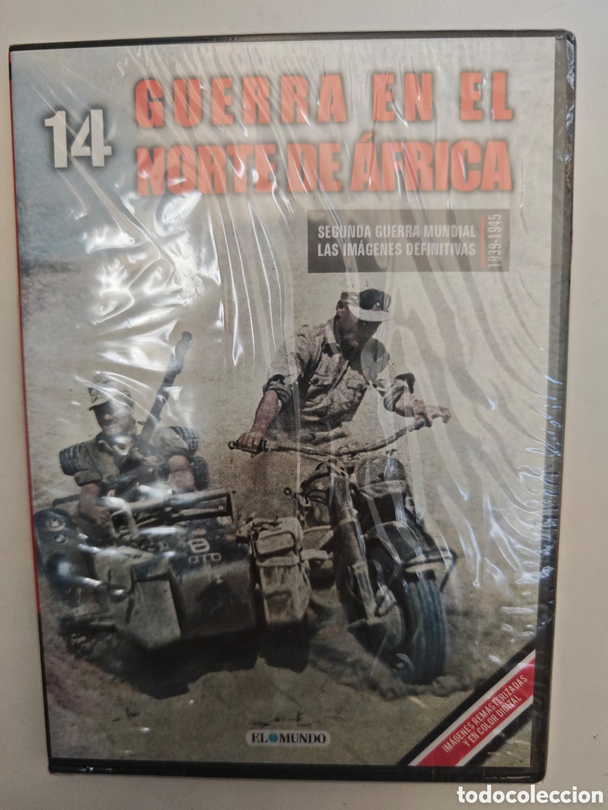 Military Antiques: DVD. - La Segunda Guerra Mundial - guerra en el norte de africa- 15 - tdkv1 - precintado