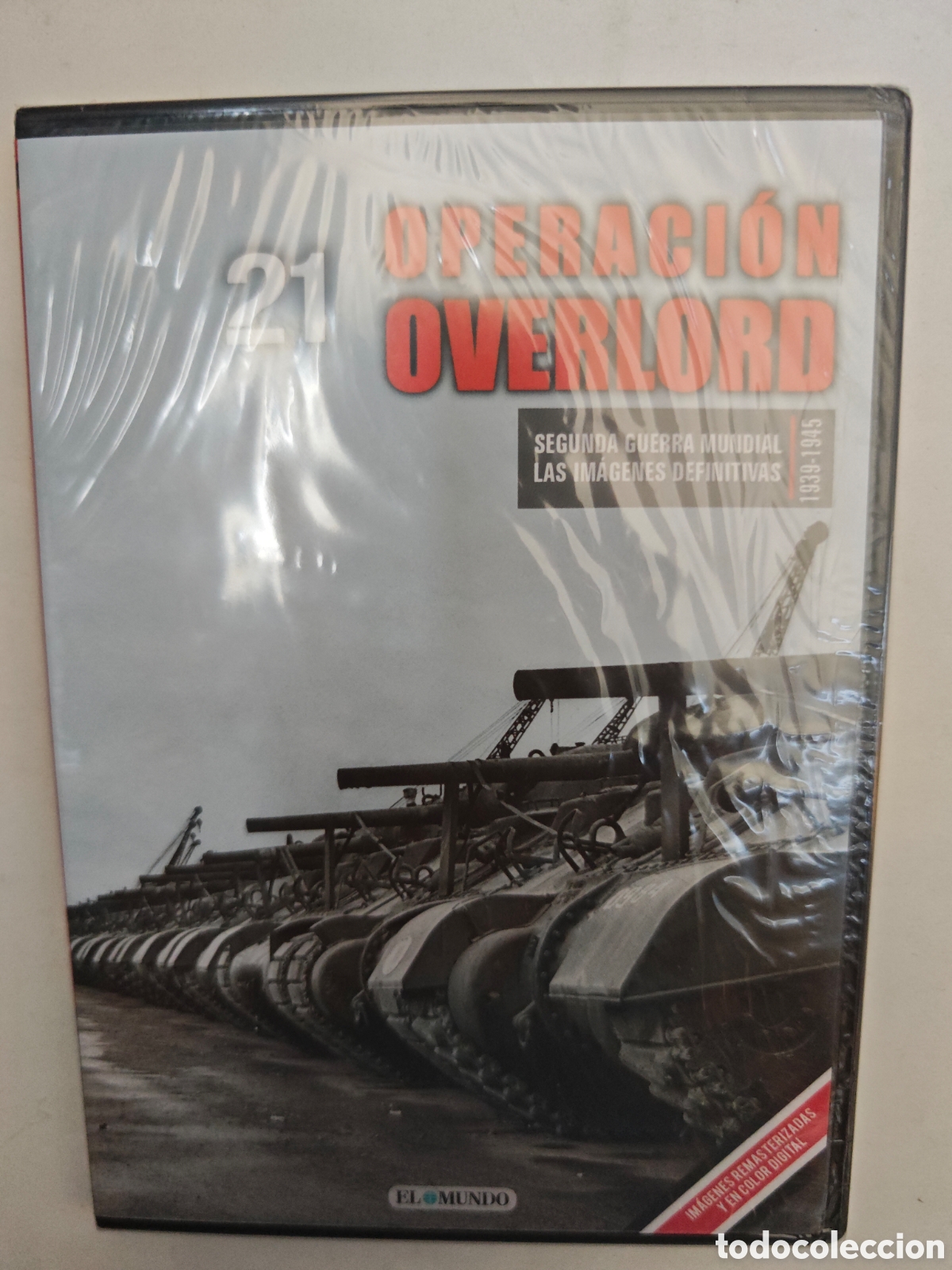 Militaria: DVD. - La Segunda Guerra Mundial - operacion overlord- 21 - tdkv1 - precintado