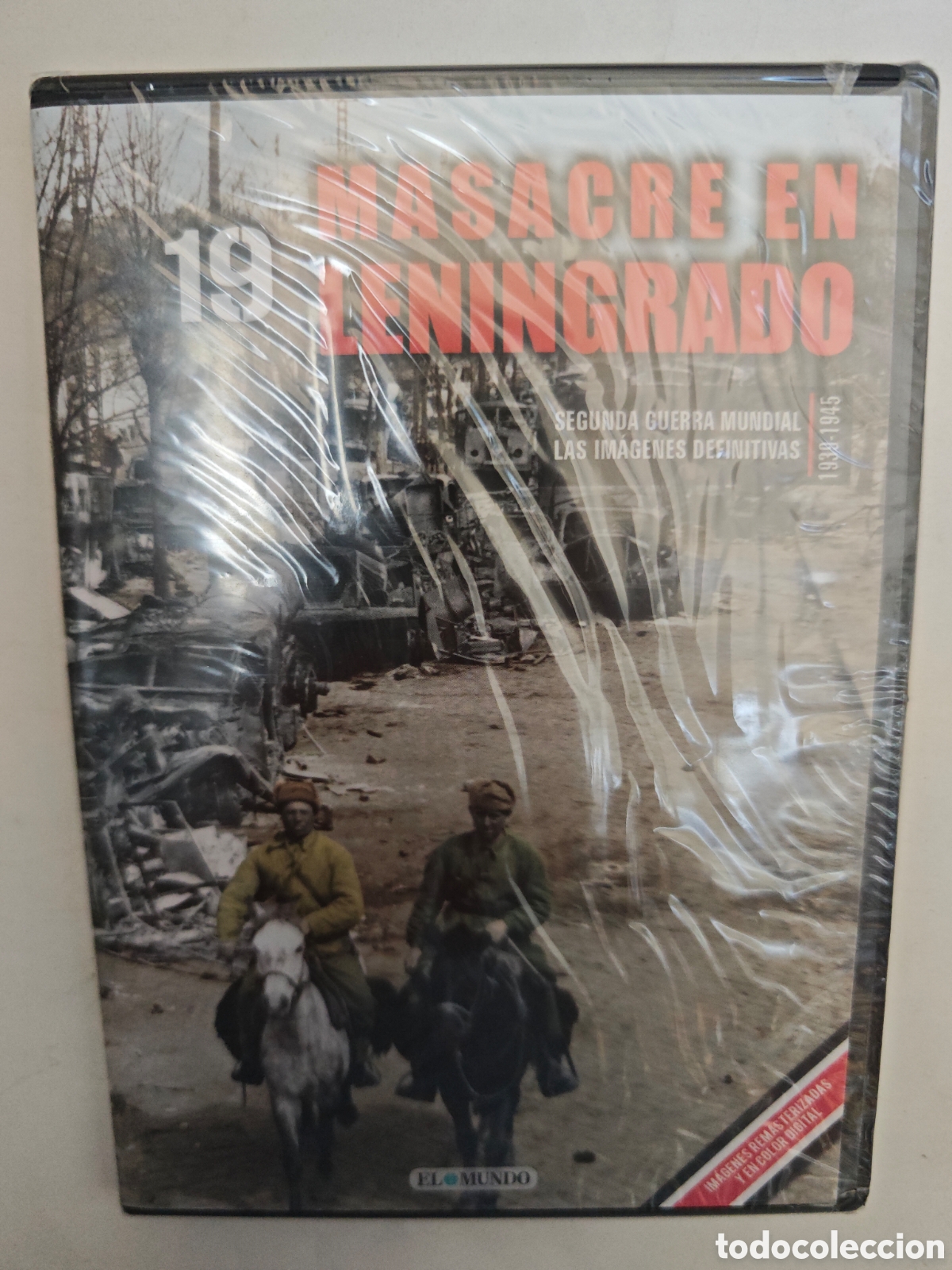 Military Antiques: DVD. - La Segunda Guerra Mundial - masacre en leningrado- 19 - tdkv1 - precintado