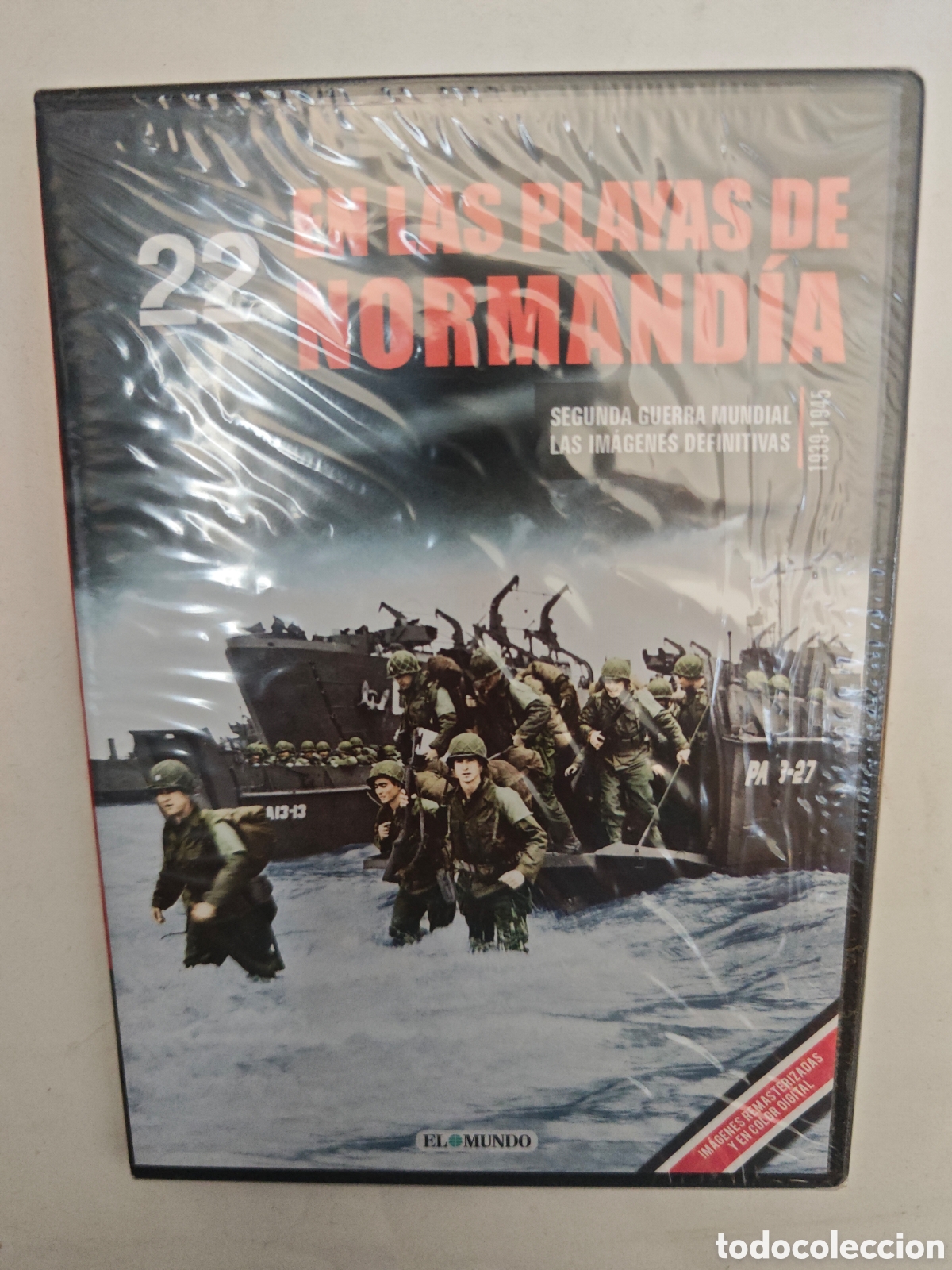 Military Antiques: DVD. - La Segunda Guerra Mundial - en las playas de normandia - 22 - tdkv1 - precintado