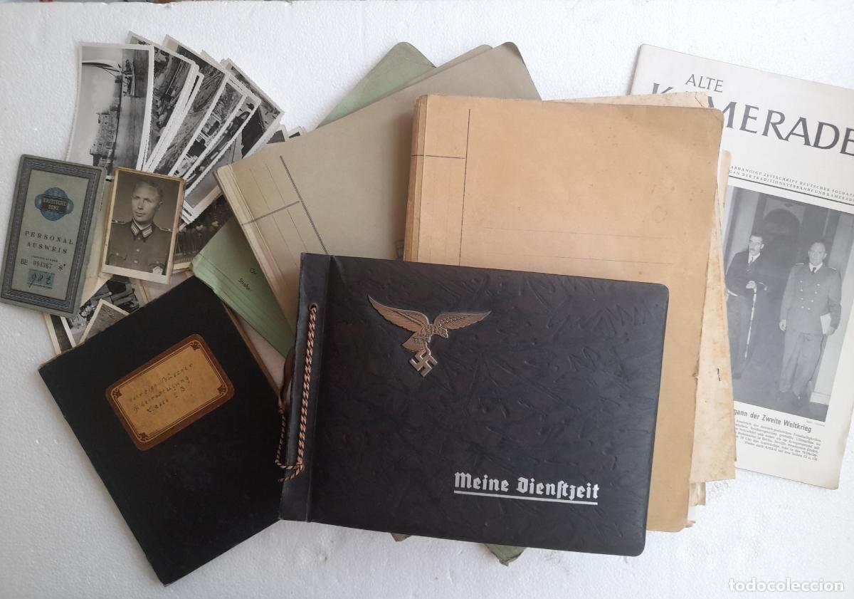 Militaria: Luftwaffe, aviaci&oacute;n. Legi&oacute;n C&oacute;ndor. Segunda Guerra Mundial. Gran lote de documentos de un suboficia.