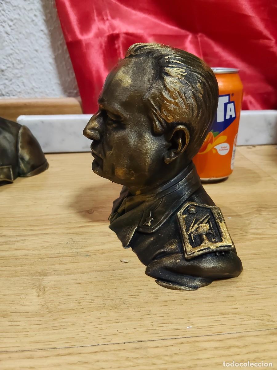 Militaria: Busto de Benito mussolini - Foto 3