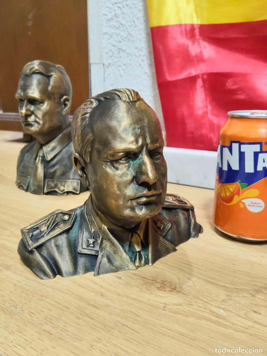Militaria: Busto de Benito mussolini - Foto 6