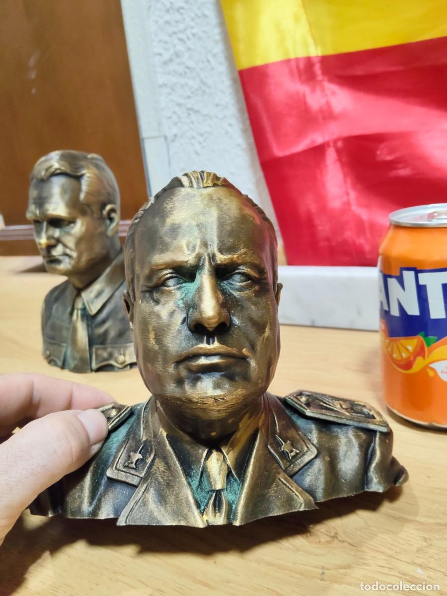 Militaria: Busto de Benito mussolini - Foto 7