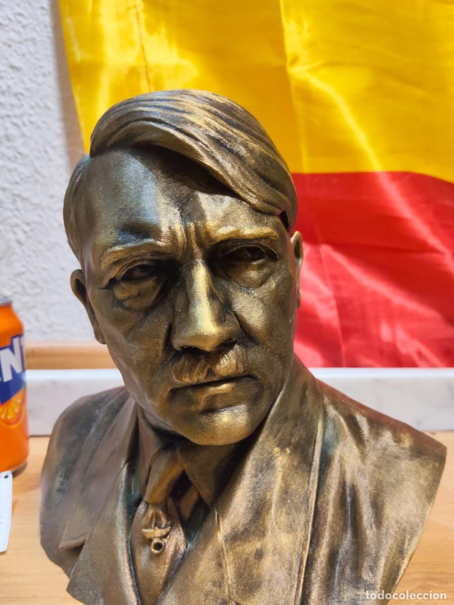 Militaria: Busto de Adolf Hitler - Foto 8