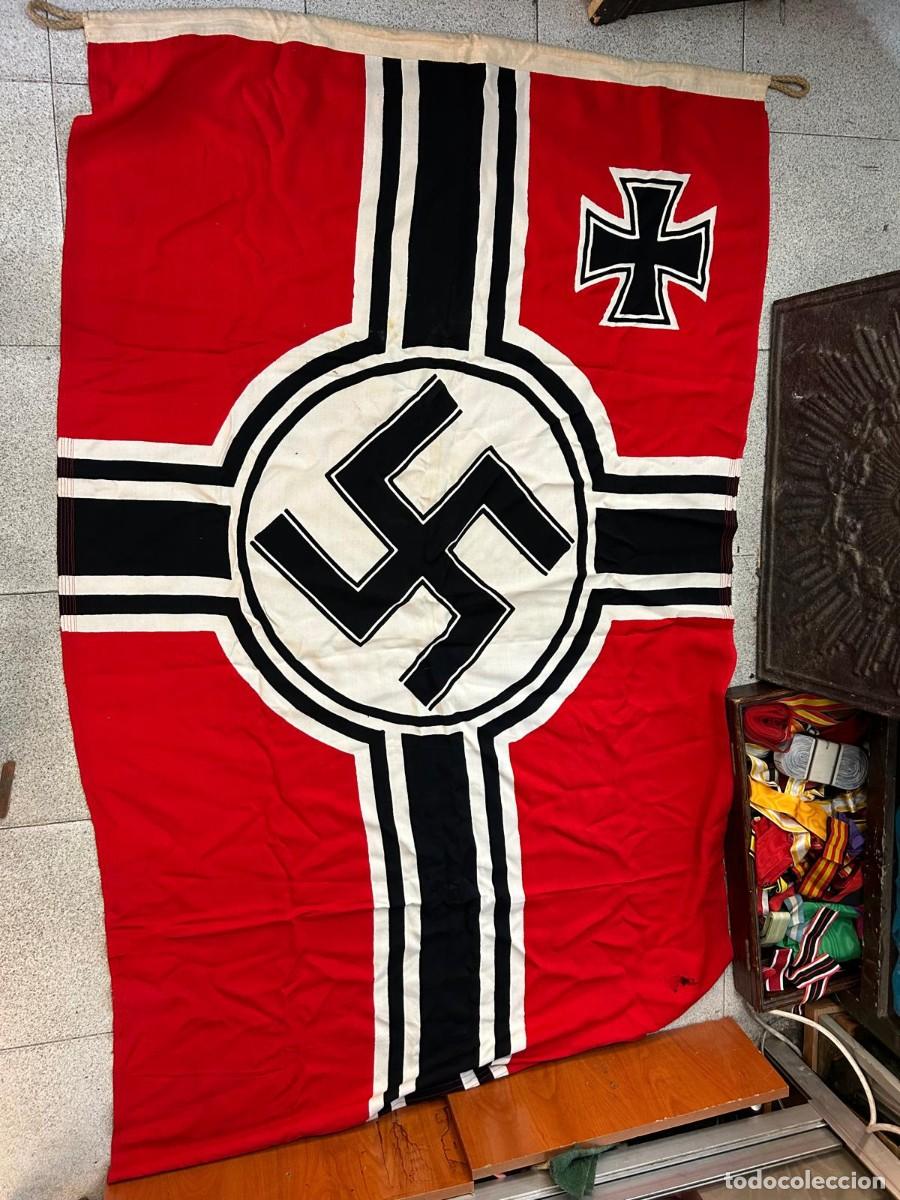 Militaria: Bandera de Kriegsmarine Alemania