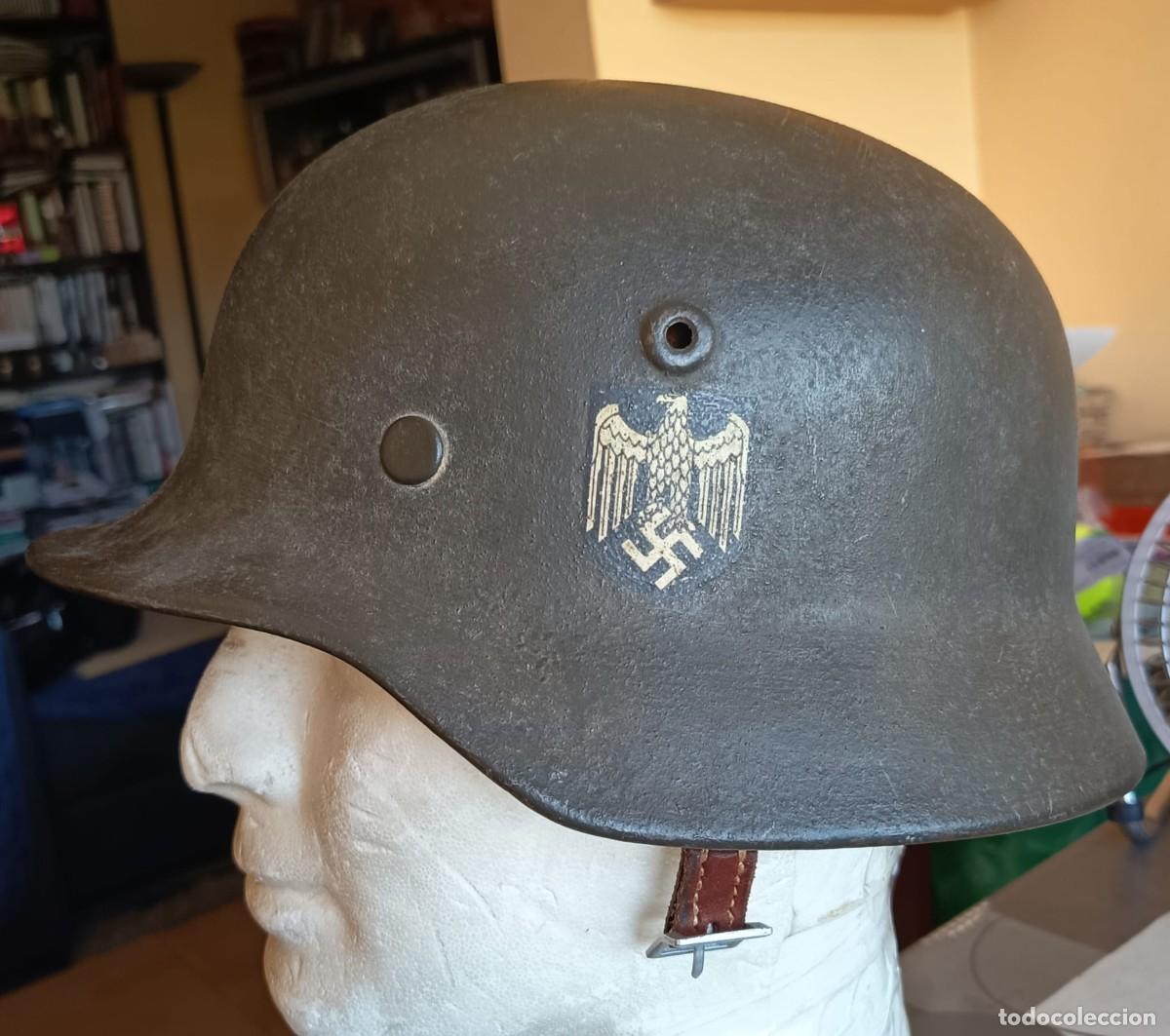 Militaria: CASCO ALEMAN SEGUNDA GUERRA MUNDIAL