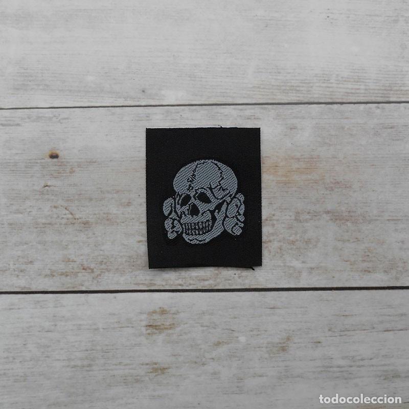 Militaria: Calavera de gorra Waffen SS, Tropa