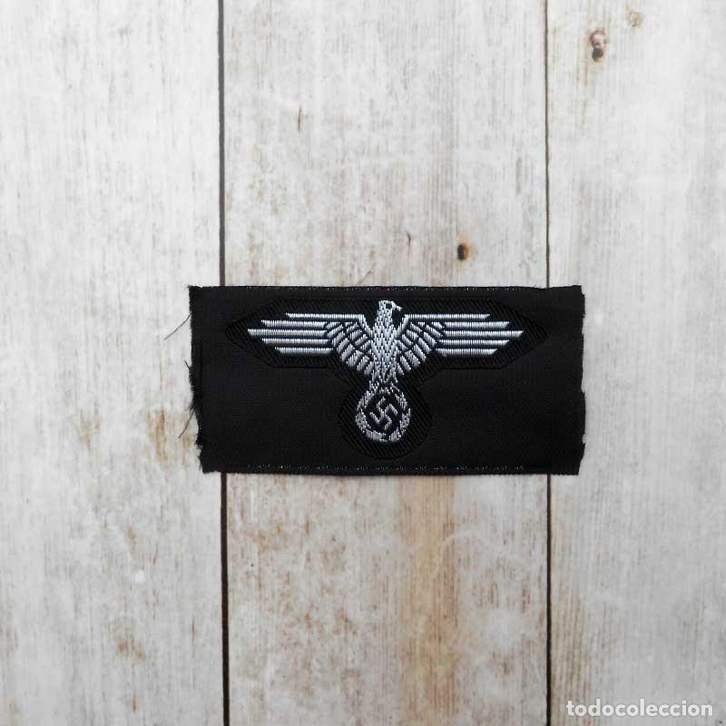 Militaria: &Aacute;guila de gorra Waffen SS, oficiales