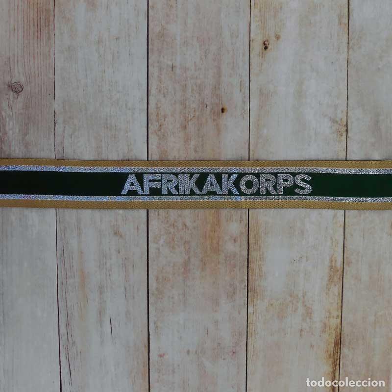 Militaria: Cinta de bocamanga DAK Afrika Korps